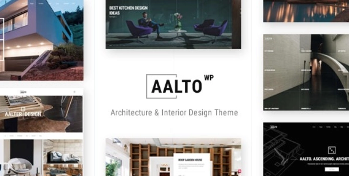 Aalto - Tema de arquitectura y diseño de interiores