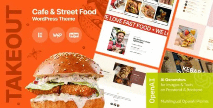 Takeout – Cafe & Fast Food WordPress Theme