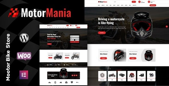 MotorMania | Accesorios para motos WooCommerce Theme