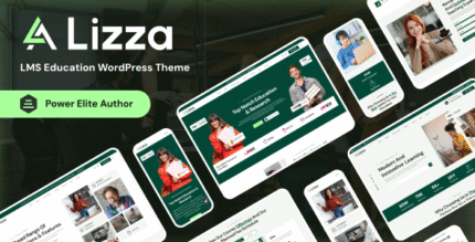 Lizza - Educación WordPress Tema