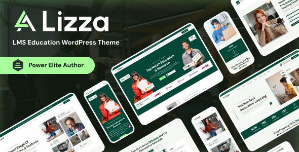 Lizza - Educación WordPress Tema