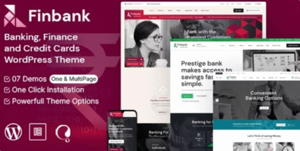 Finbank – Banking and Finance WordPress Theme