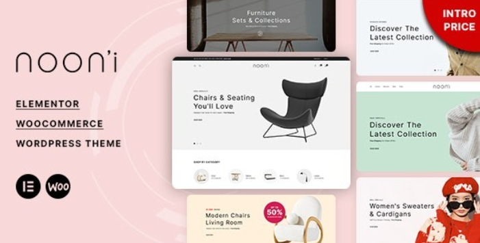 Nooni - Muebles y Moda WooCommerce Tema