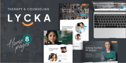 Lycka – Psychology Therapy & Counseling WordPress Theme