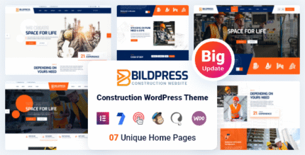 BildPress - Construcción WordPress Tema