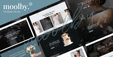 Moolby - Wedding Planner WordPress Tema