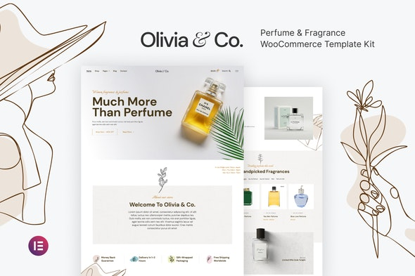 Olivia & Co – Perfume & Fragrance WooCommerce Template Olivia & Co – Perfume & Fragrance WooCommerce Template