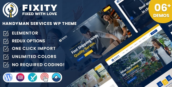 Fixity – Handyman Services WordPress Theme Fixity – Handyman Services WordPress Theme