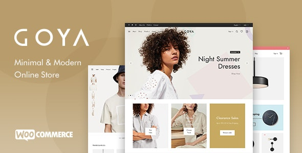 Goya Modern WooCommerce Theme Goya Modern WooCommerce Theme