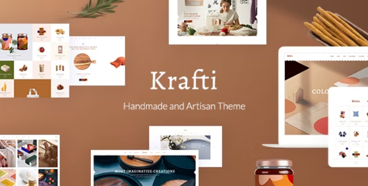 Krafti - Arts & Crafts WordPress Theme Krafti - Arts & Crafts WordPress Theme