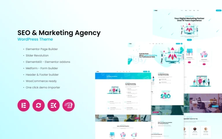 Digty – SEO & Marketing Agency WordPress Theme Digty – SEO & Marketing Agency WordPress Theme