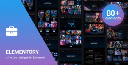 Elementory - Paquete de elementos para Elementor