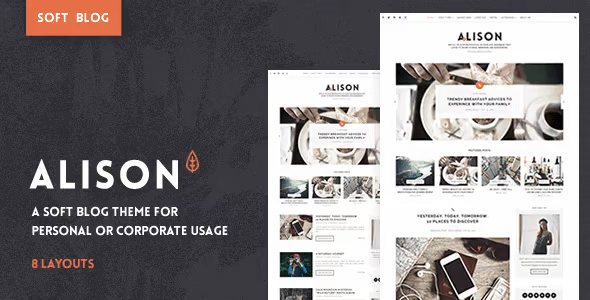 Anne Alison – Soft Personal Blog Theme Anne Alison – Soft Personal Blog Theme