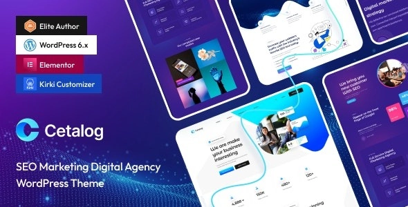 Cetalog – Marketing & SEO Agency WordPress Theme Cetalog – Marketing & SEO Agency WordPress Theme