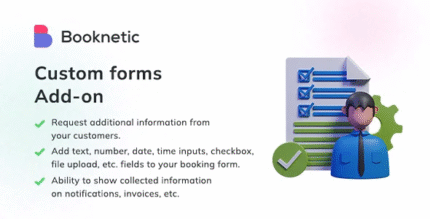 Complemento de formularios personalizados Booknetic