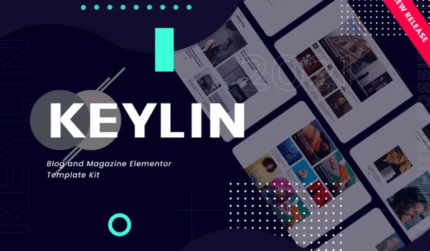 Keylin - Blog & Magazine Plantilla Elementor