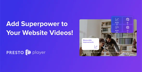 Presto Player WordPress Plugin Presto Player WordPress Plugin