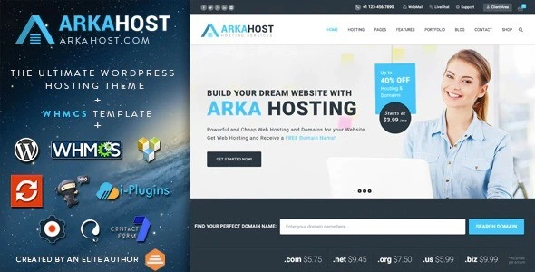Arka Host - WHMCS Hosting, Tienda y Tema Corporativo Arka Host - WHMCS Hosting, Tienda y Tema Corporativo