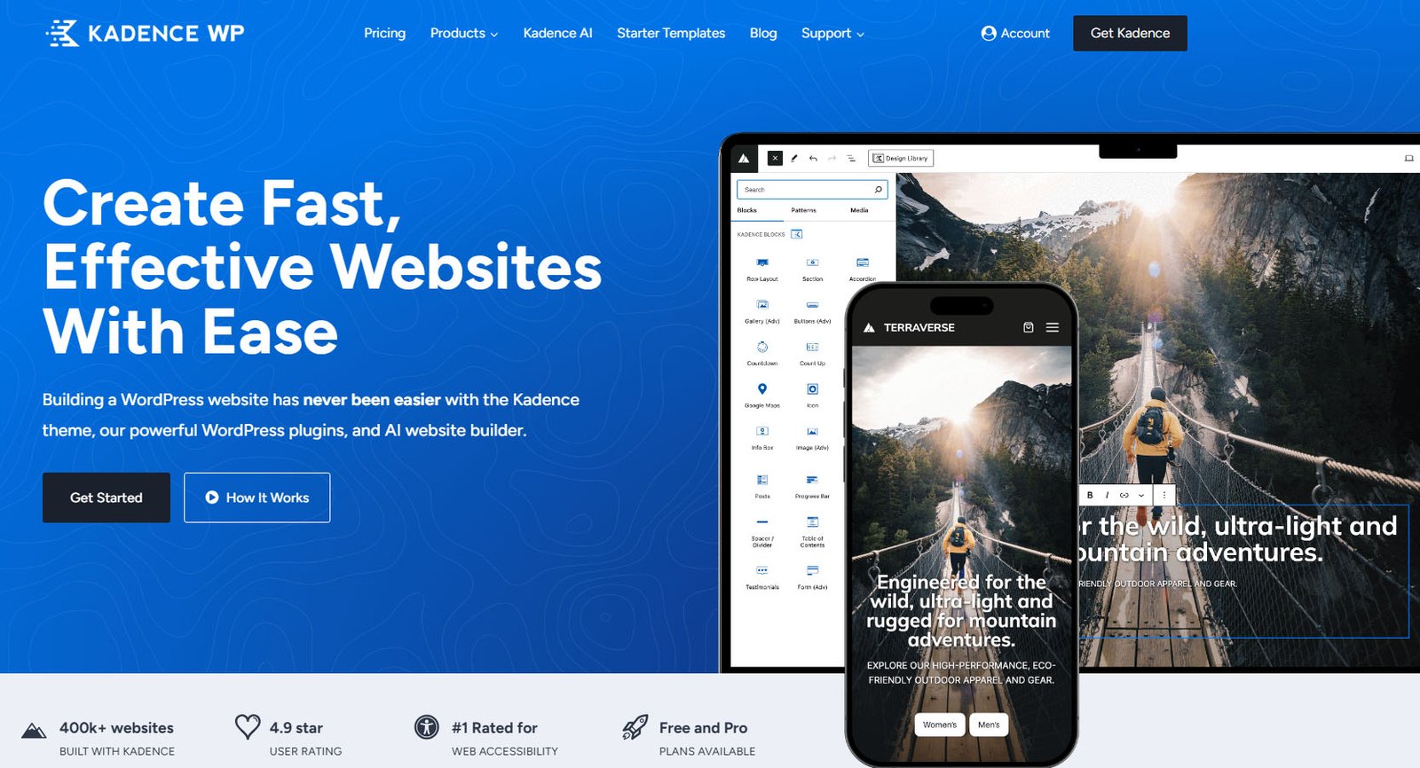 Kadence WP: Versatile WordPress Theme