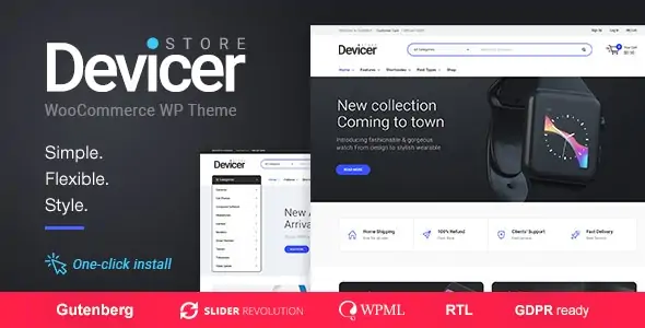 Devicer Electronics Mobile Tech Store Theme Devicer Electronics Mobile Tech Store Theme