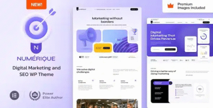 Numérique SEO Digital Marketing Theme