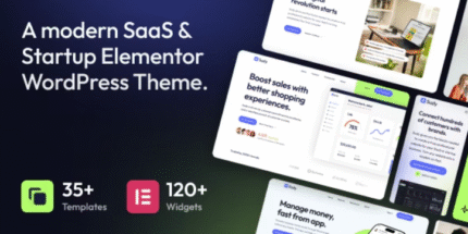 Suzly - SaaS & Startup Elementor WordPress Theme