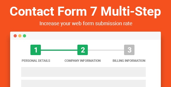 Formulario de contacto multipaso 7 Pro