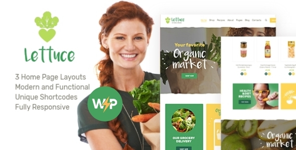 Lechuga | Tienda Online de Productos Ecológicos Tema WordPress Lechuga | Tienda Online de Productos Ecológicos Tema WordPress