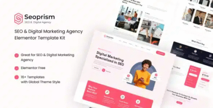 Seoprism SEO y Agencia Digital Elementor Kit