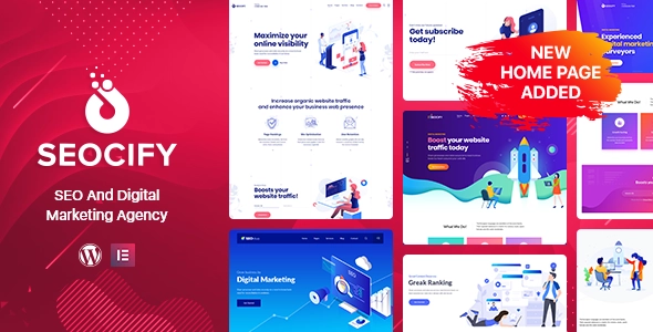 Seocify – SEO And Digital Marketing Agency WordPress Theme Seocify – SEO And Digital Marketing Agency WordPress Theme
