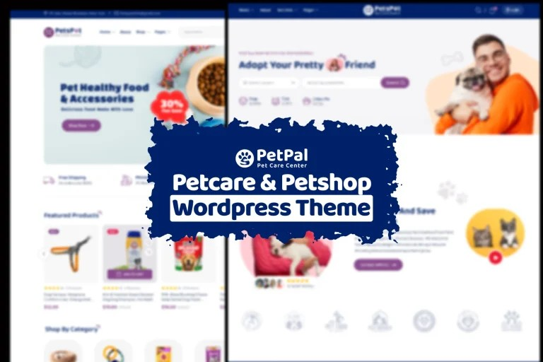 Petpal - Pet Care & Pet Shop WordPress Theme