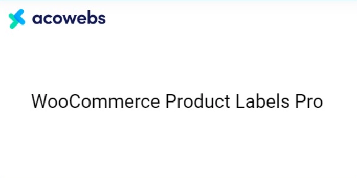Acowebs Etiquetas de Producto para Woocommerce Pro