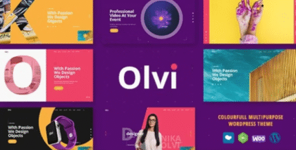 Olvi - Tema de WordPress creativo y polivalente