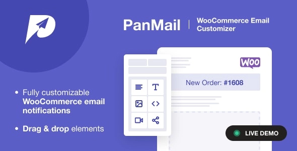 PanMail - Personalizador de correo electrónico de WooCommerce