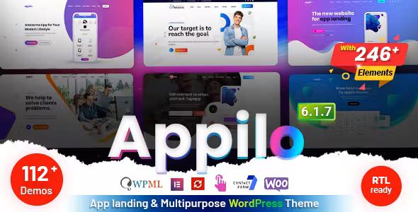 Appilo Landing Page Theme Appilo Landing Page Theme