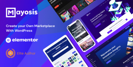 Mayosis - Digital Marketplace WordPress Tema