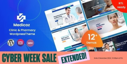 Medicoz - Clínica y Farmacia WordPress Tema