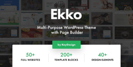 Ekko Tema de WordPress multiuso