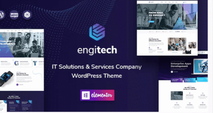 Engitech - IT Solutions & Services WordPress Theme