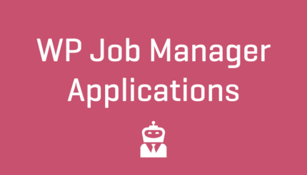 WP Job Manager Applications