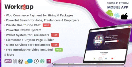 Workreap - Freelance Marketplace WordPress Tema