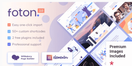 Foton - Software y App Landing Page Theme
