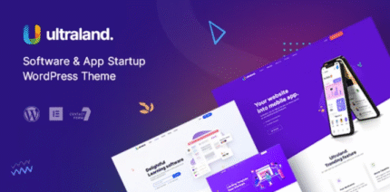 Ultraland - Software & App Startup WordPress Theme