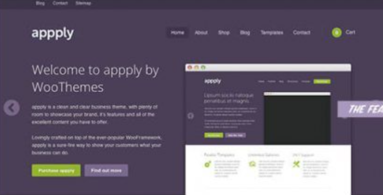 WooThemes Appply Tema Premium