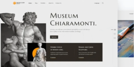 Mercurio - tema del museo, eventos y exposiciones