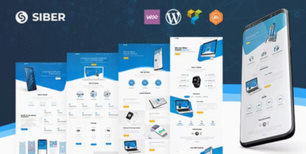 Siber - SaaS, Software & Mobile App WordPress Theme