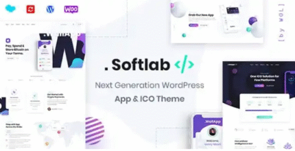 Softlab – Startup and App WordPress Theme