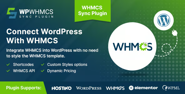 WHMCS Sync Integración Plugin para WordPress WHMCS Sync Integración Plugin para WordPress