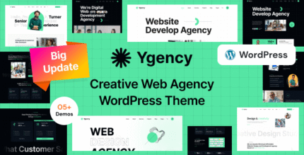 Ygency – Web Design Agency Elementor WordPress Theme