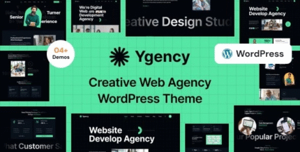 Ygency – Web Design Agency WordPress Theme